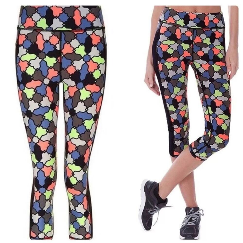 Sweaty Betty Zero Gravity Cropped Athletic 21” Leggings W1077 Sz L